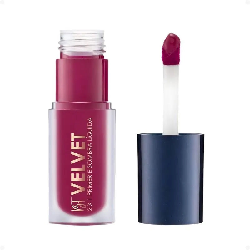 Bruna Tavares BT Velvet 2x1 Primer  Sombra Liquida 6ml Cherry