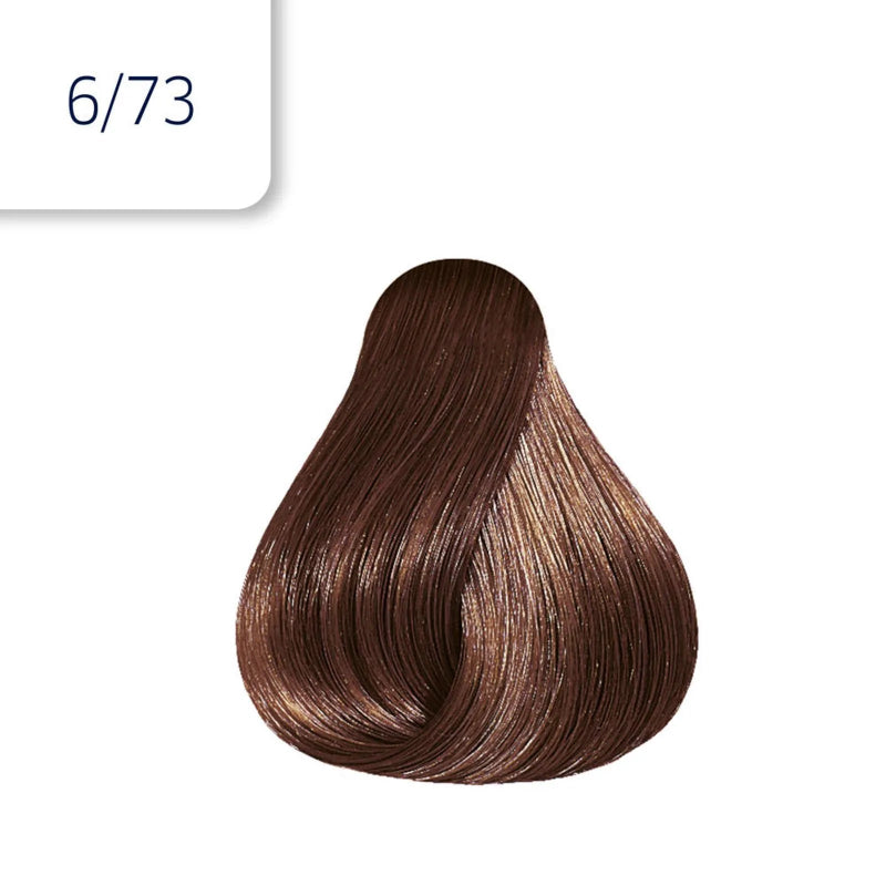 Wella Tintura Color Perfect 6/73 Louro Escuro Marrom Dourado 60ml