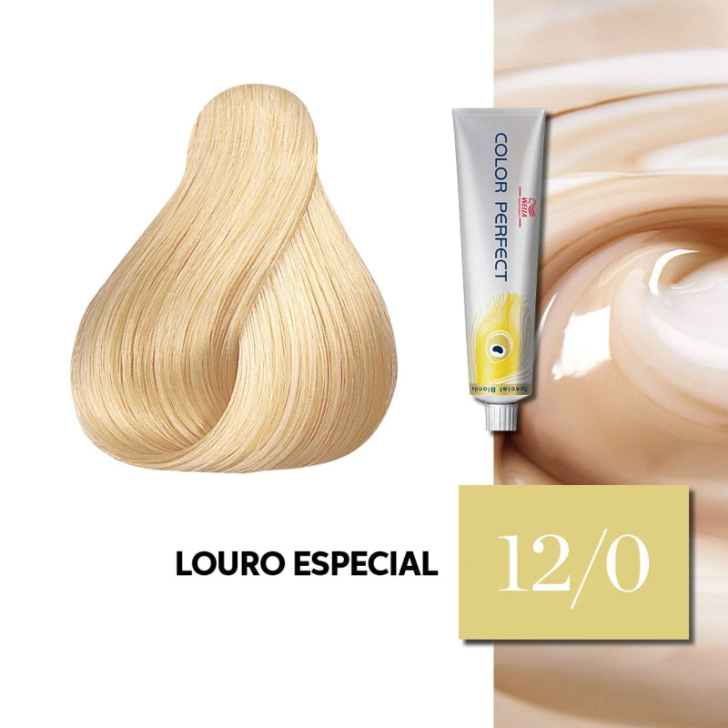 Wella Tintura Color Perfect 12/0 Louro Especial 60ml