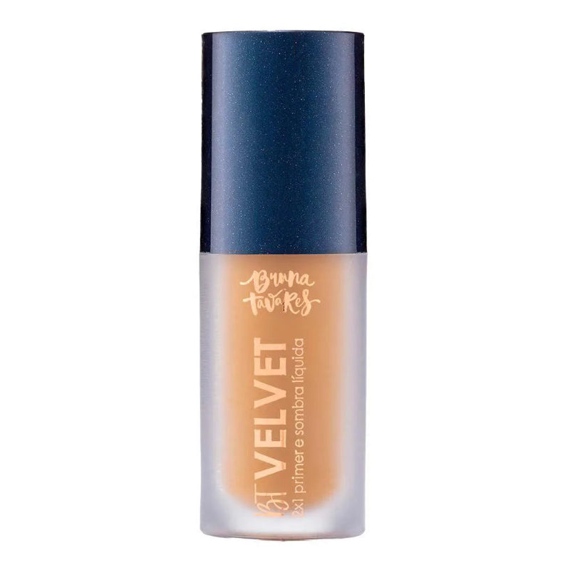 Bruna Tavares BT Velvet 2x1 Primer  Sombra Liquida 6ml Mustard