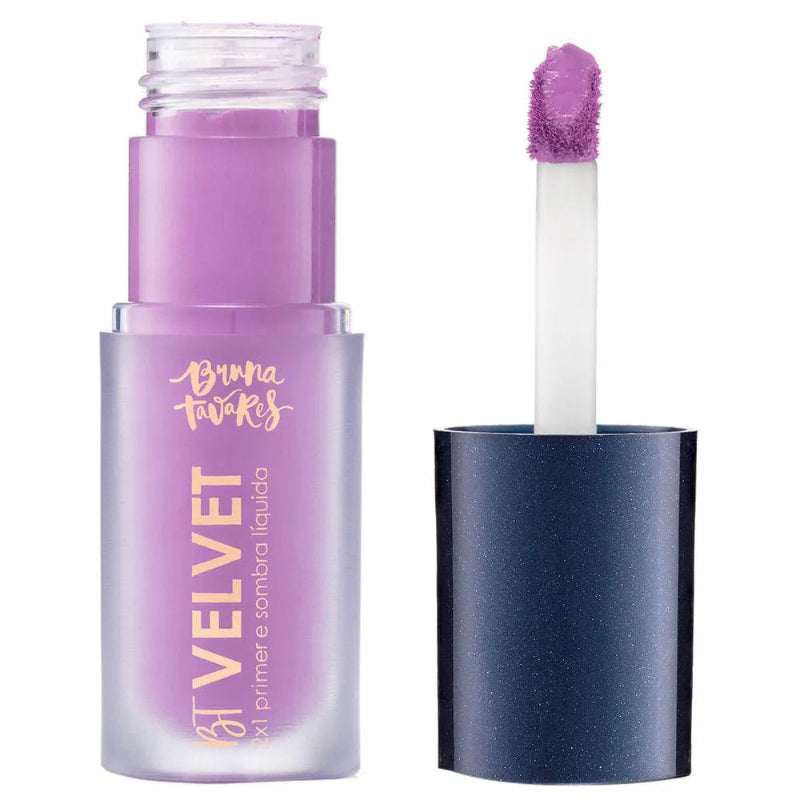 Bruna Tavares BT Velvet 2x1 Primer  Sombra Liquida 6ml Violet