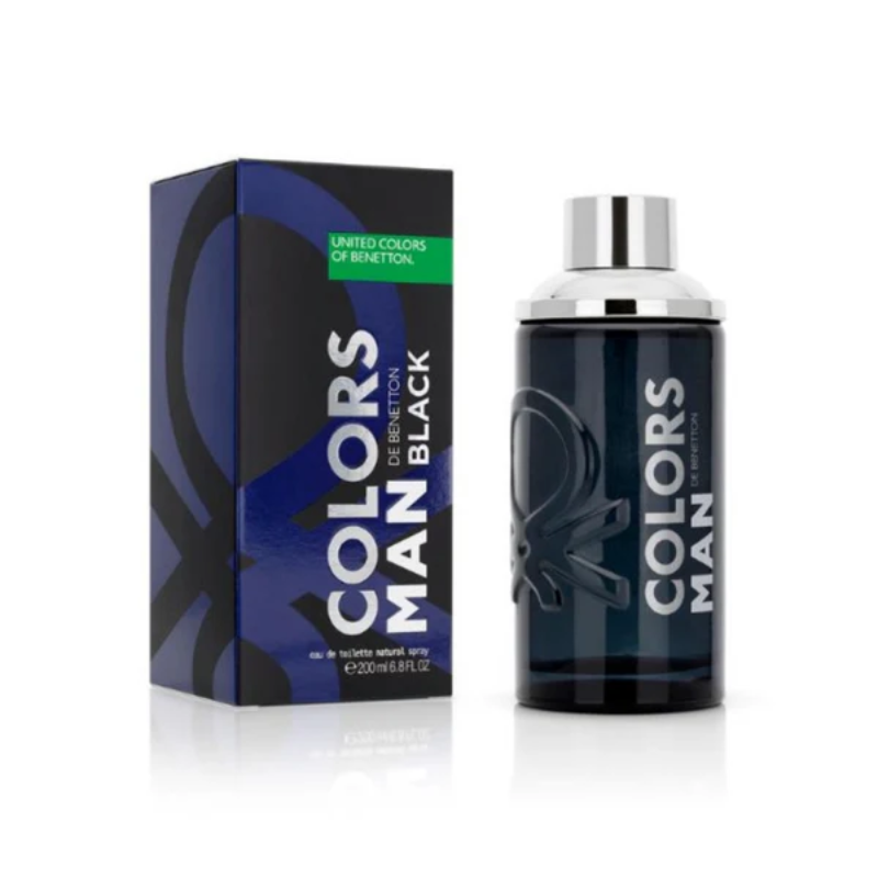 Benetton Colors Black Man 200ml Eau De Toilette