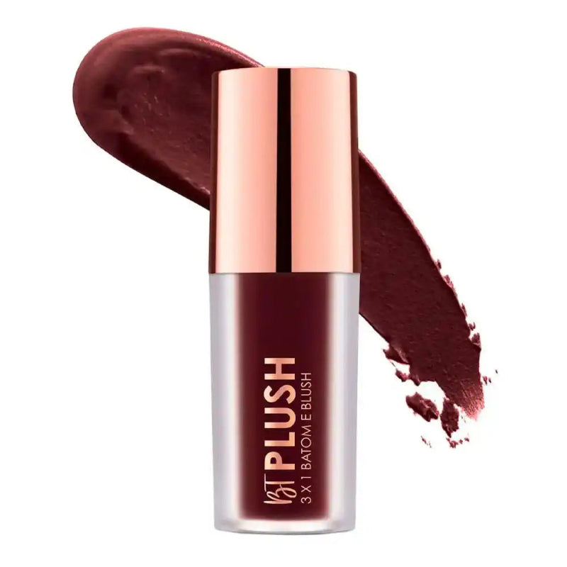 Bruna Tavares BT Plush Espresso 3x1 Batom Blush E Sombra