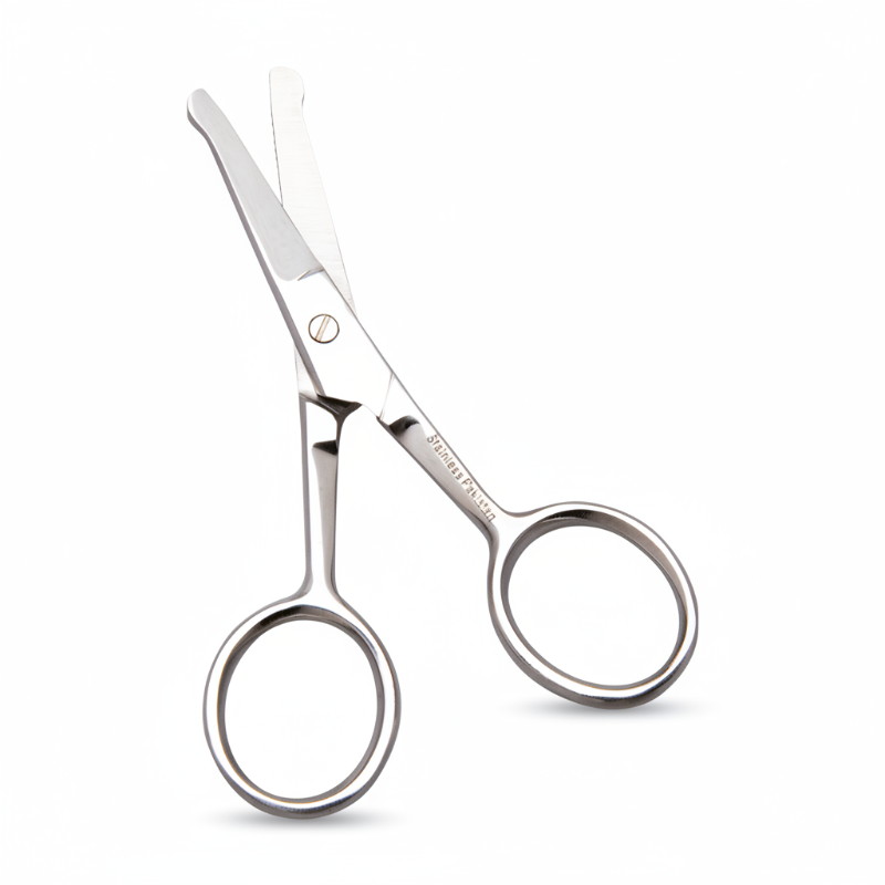 Marco Boni Tesoura Profissional Para Nariz E Bigode Ref. 1742B