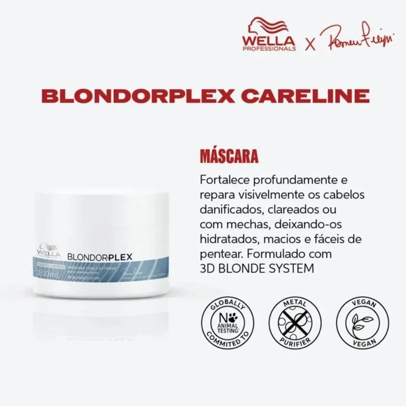 Wella Professionals Máscara Blondor Plex 150ml