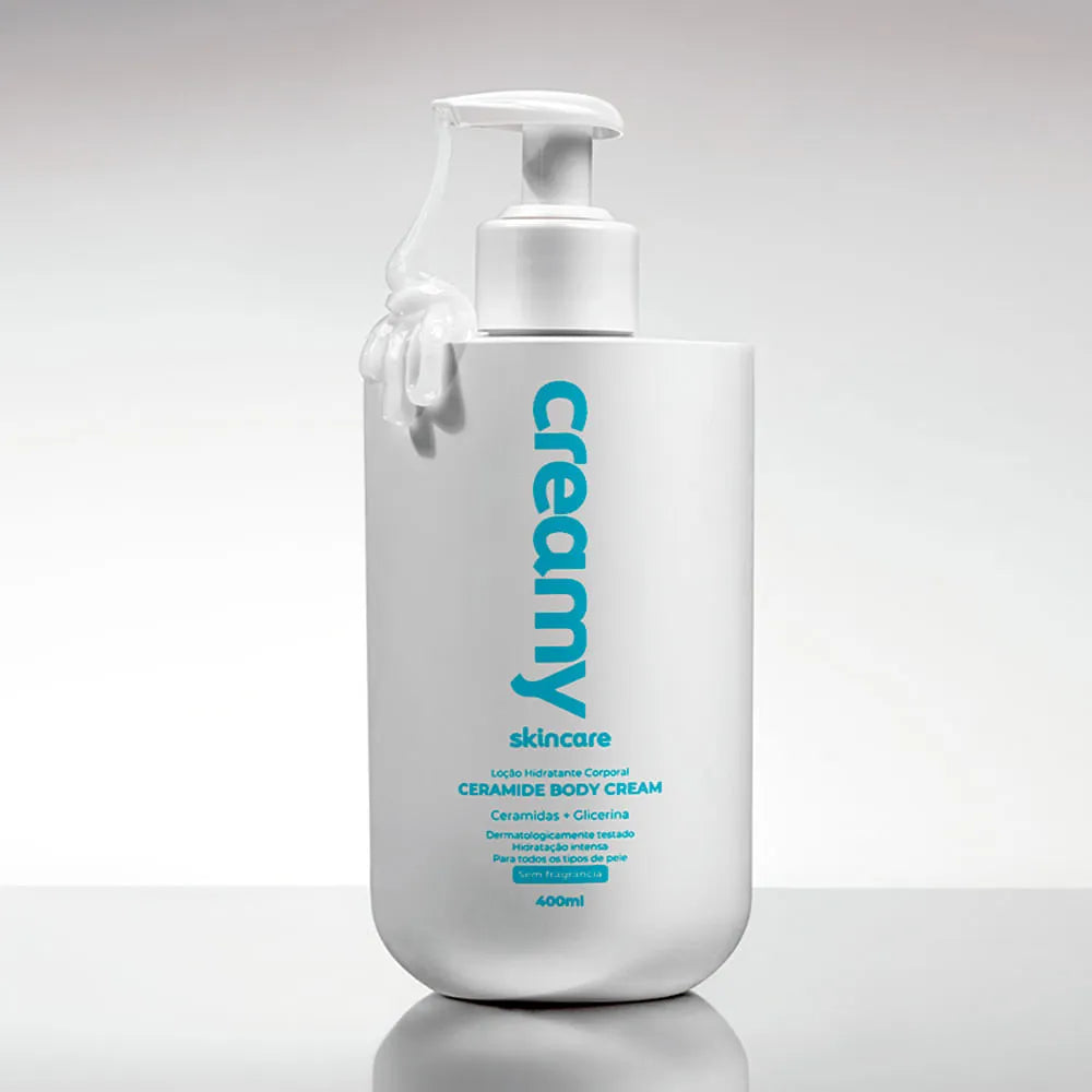 Creamy Skincare Loção Hidratante Fortalecedora - Ceramide Body Cream 200ml