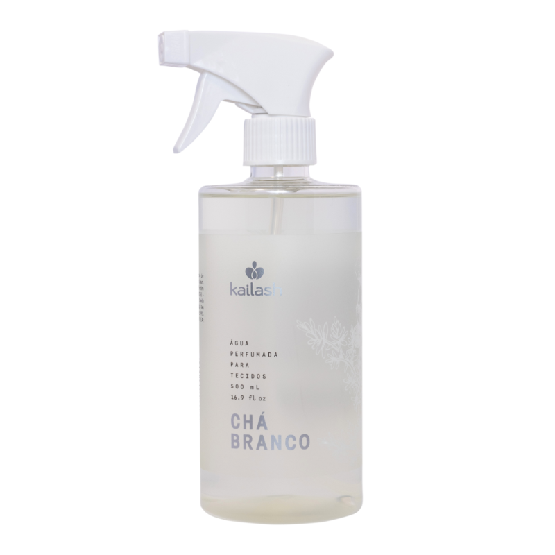 Kailash Água Perfumada Para Tecidos - Chá Branco 500ml