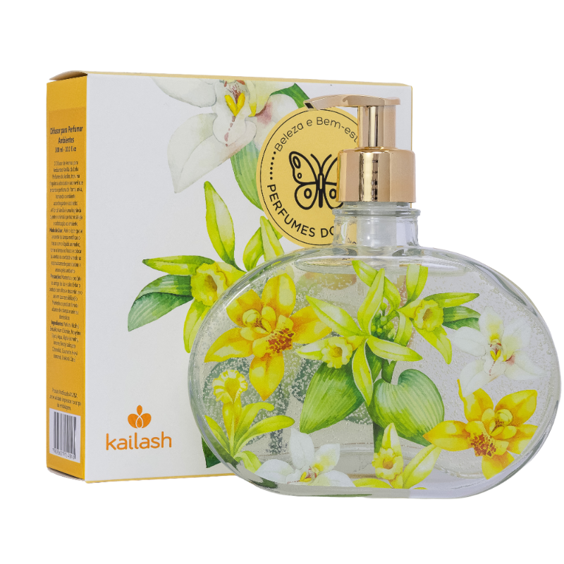 Kailash Sabonete Liquido Hidratante 300ml - Vanilla