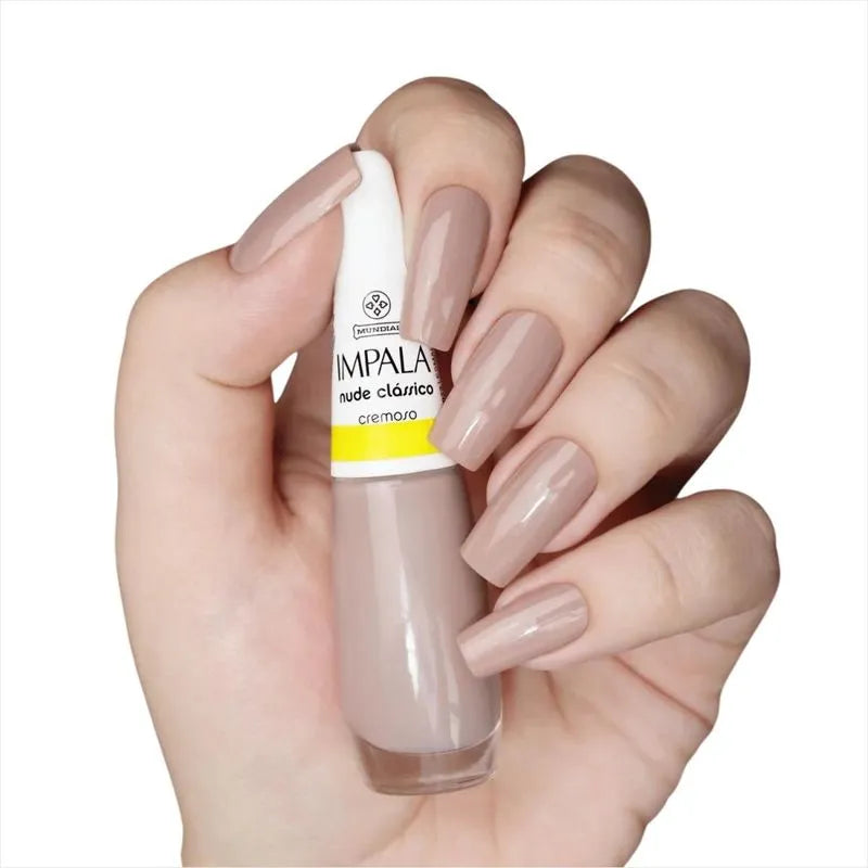 Esmalte Impala Cremoso Nude Clássico 7,5ml