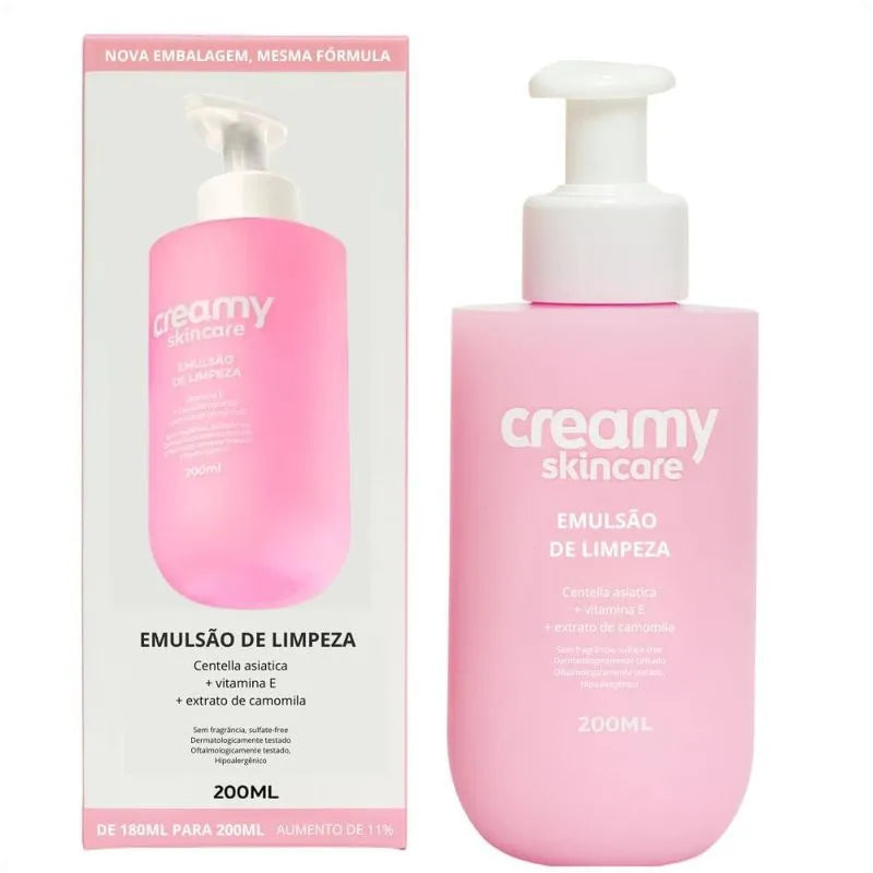 Creamy Skincare Emulsão De Limpeza 200ml
