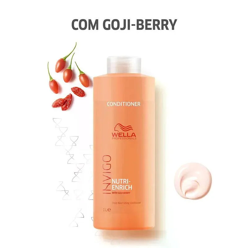 Wella Professionals Condicionador Invigo Nutri Enrich Com Goji Berry 1 Litro