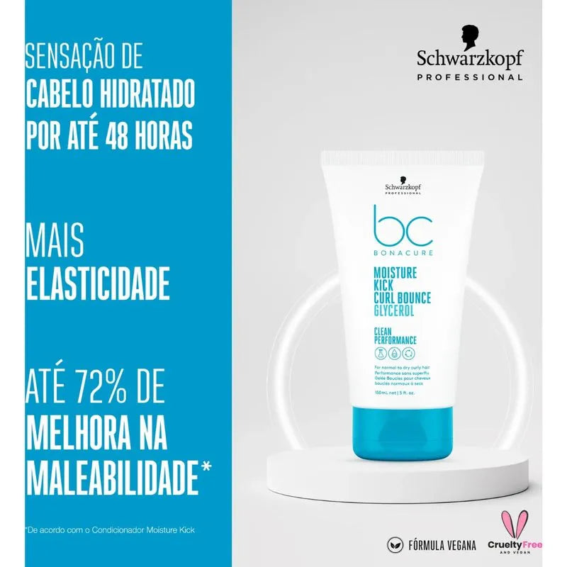Schwarzkopf BC Bonacure Moisture Kick Curl Bounce Glycerol 150ml