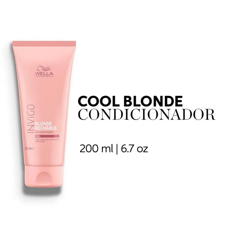 Wella Professionals Condicionador Invigo Blonde Recharge Loiros Frios 200ml