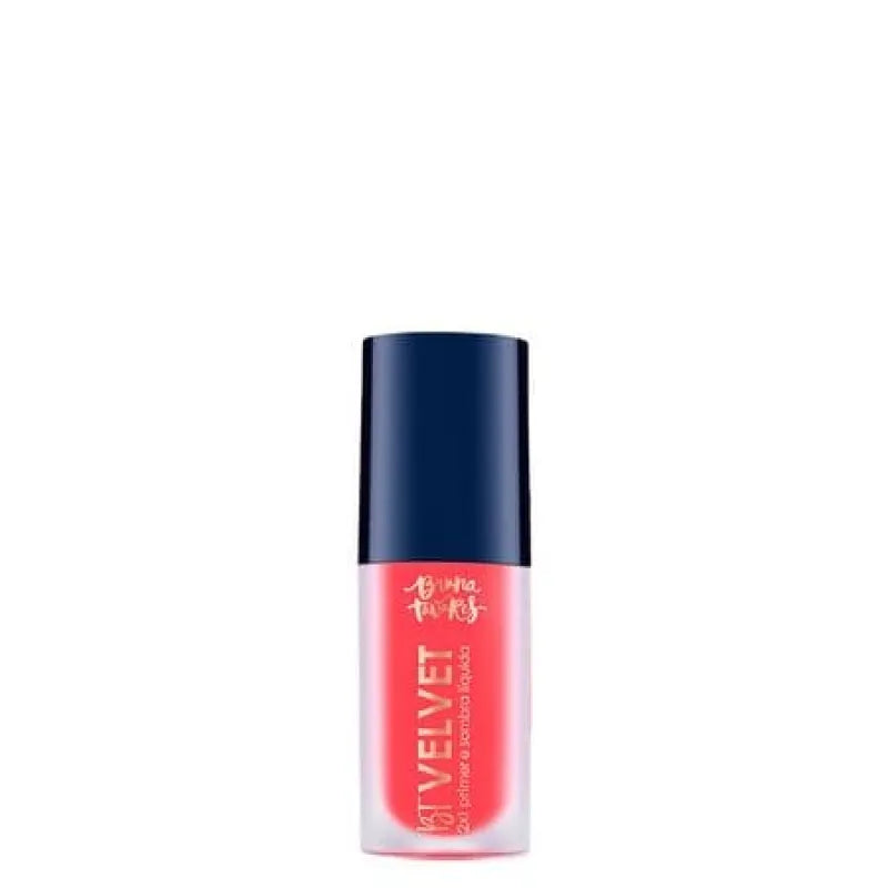Bruna Tavares BT Velvet 2x1 Primer  Sombra Liquida 6ml Coral