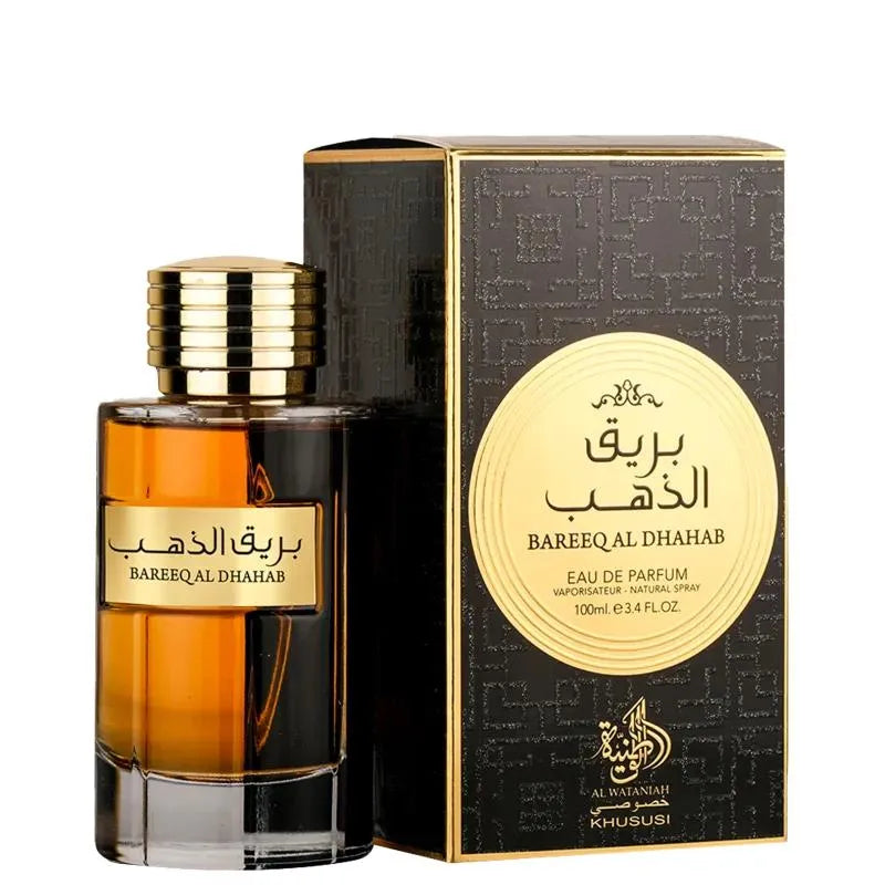Al Wataniah Bareeq Al Dhahab Masculino 100ml Eau DE Parfum