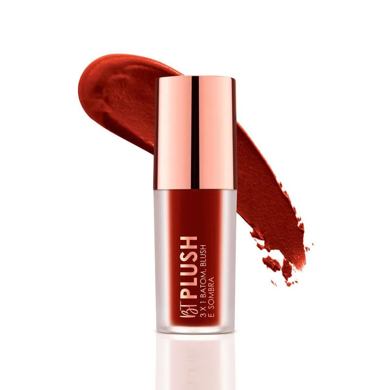 Bruna Tavares BT Plush Nuts 3x1 Batom Blush E Sombra
