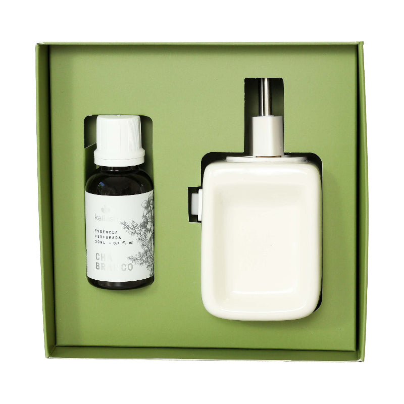 Kailash Aromatizador Elétrico Essência Perfumada 20ml - Chá Branco