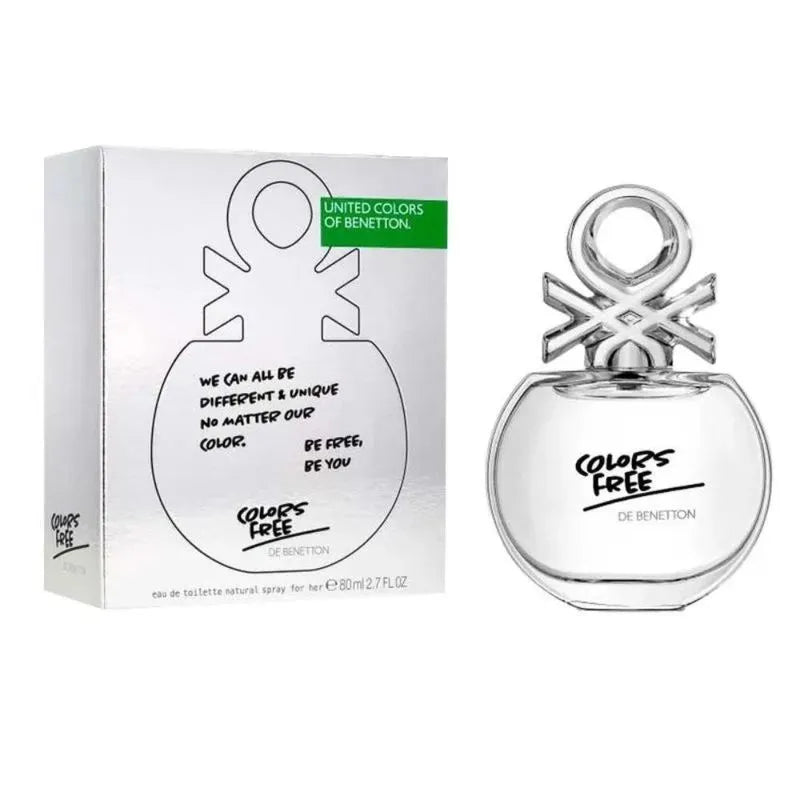 Benetton Colors Free Feminino 80ml Eau De Toilette