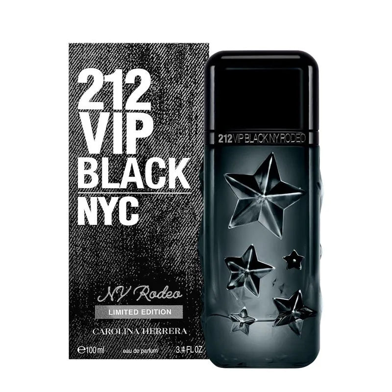Carolina Herrera 212 Vip Black NYC Men Rodeo 100ml Eau De Parfum