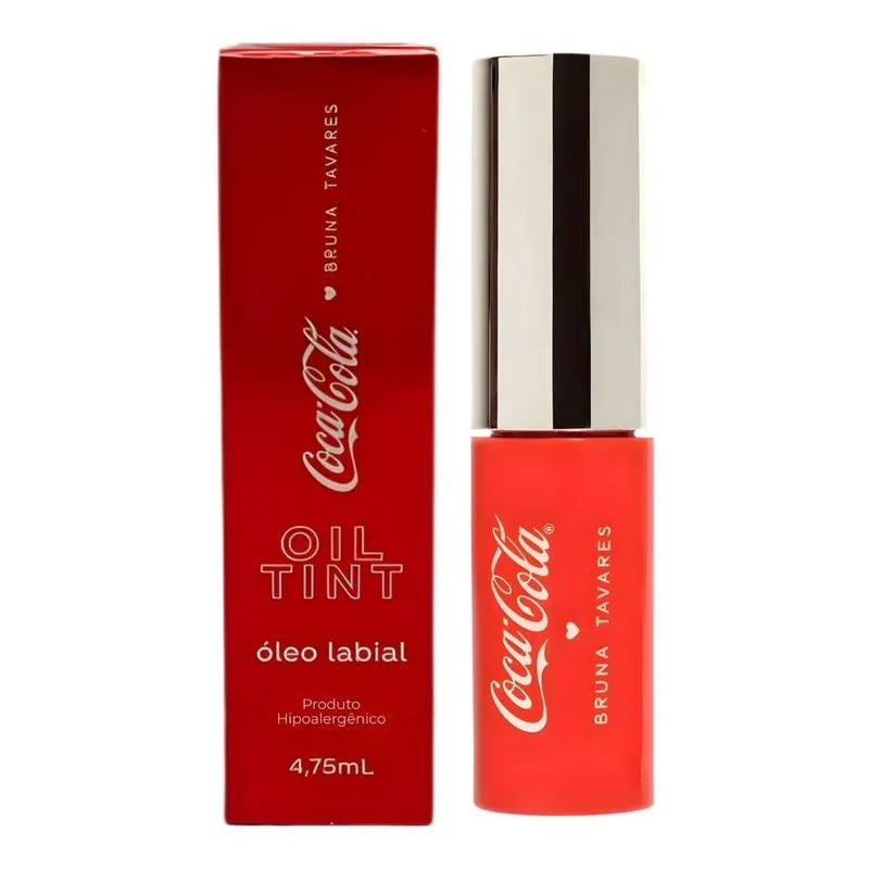 Bruna Tavares Coca Cola Oil Tint Oleo Labial Iconic 4,75ml