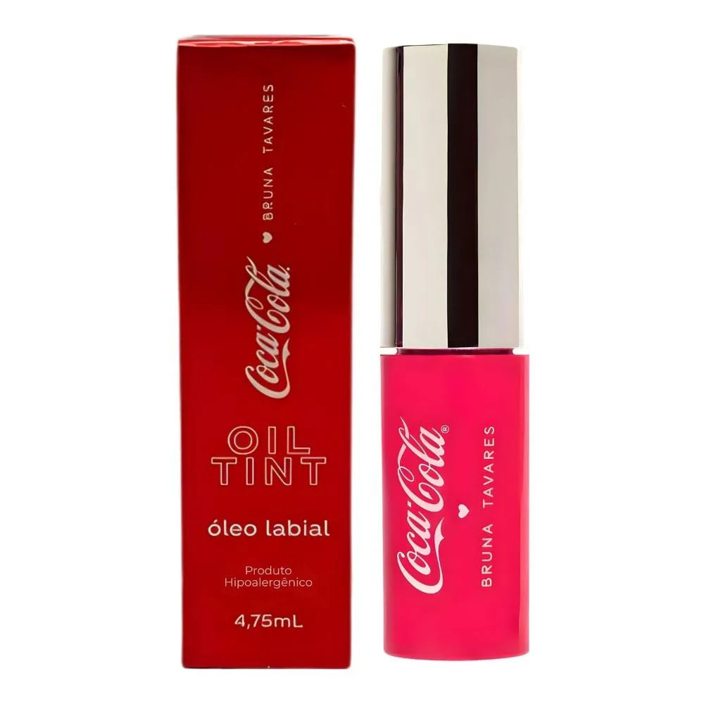 Bruna Tavares Coca Cola  Oil Tint Oleo Labial Bold 4,75ml