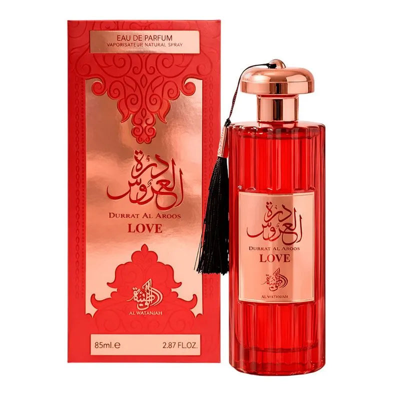 Al Wataniah Durrat Al Aroos Love Feminino 85ml Eau de Parfum