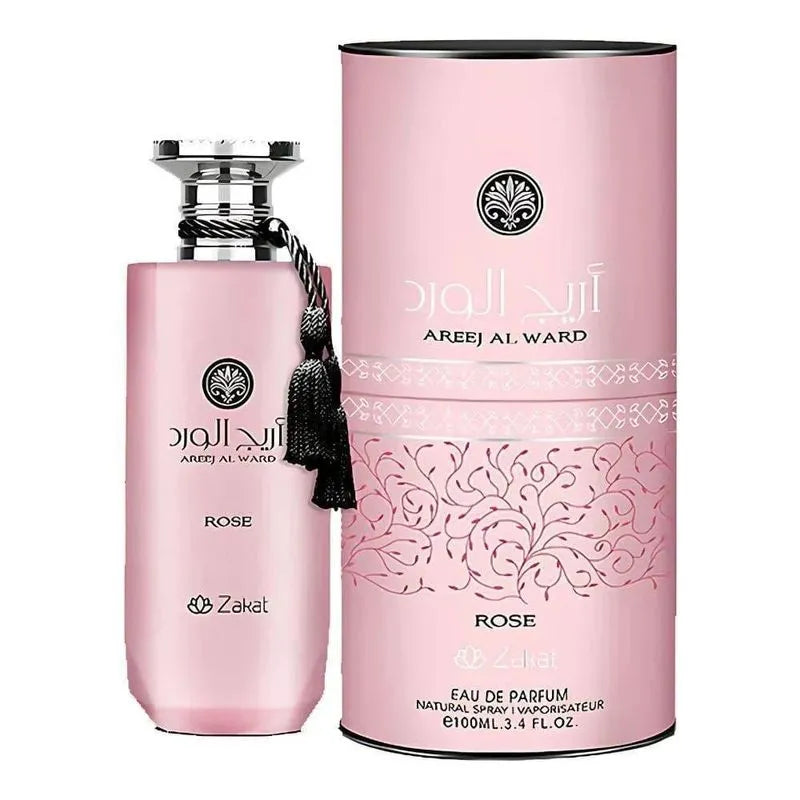 Zakat Areej Al Ward Rose Fem 100ml Eau De Parfum