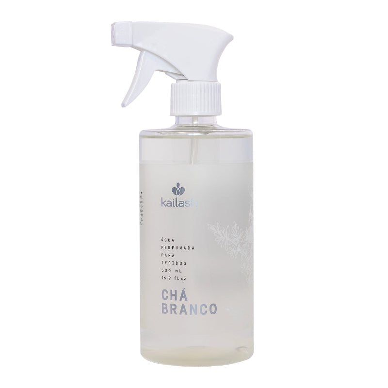 Kailash Água Perfumada Para Tecidos - Chá Branco 500ml