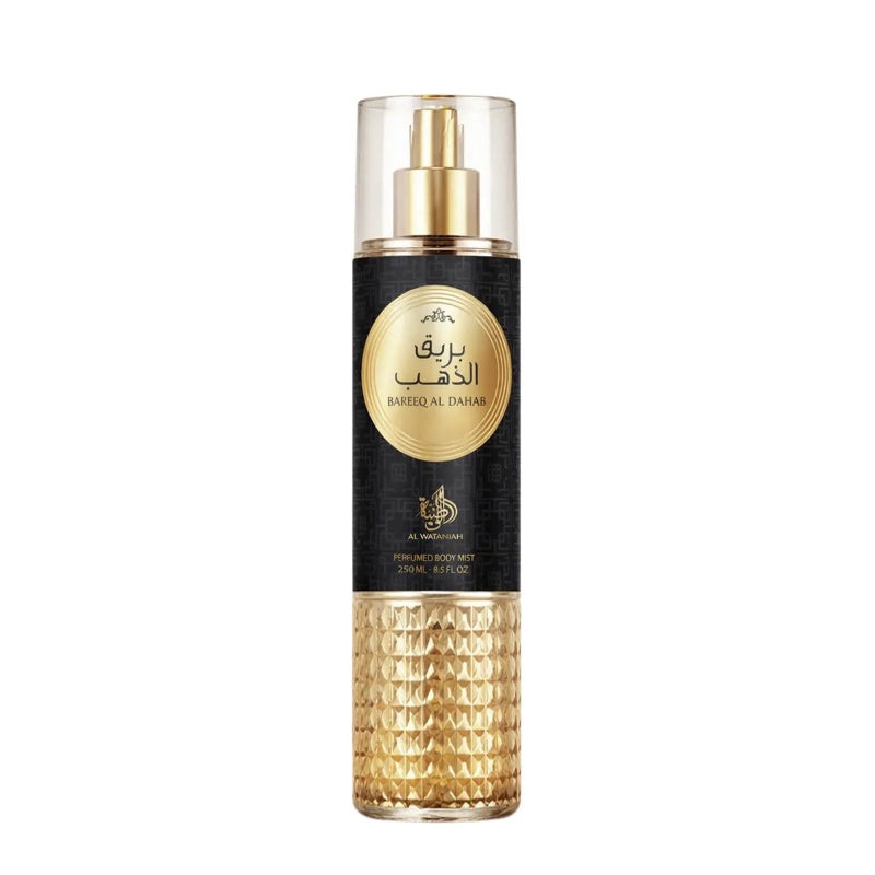 Al Wataniah  Body Mist Bareeq Al Dhahab Masculino Al Wataniah 250ml