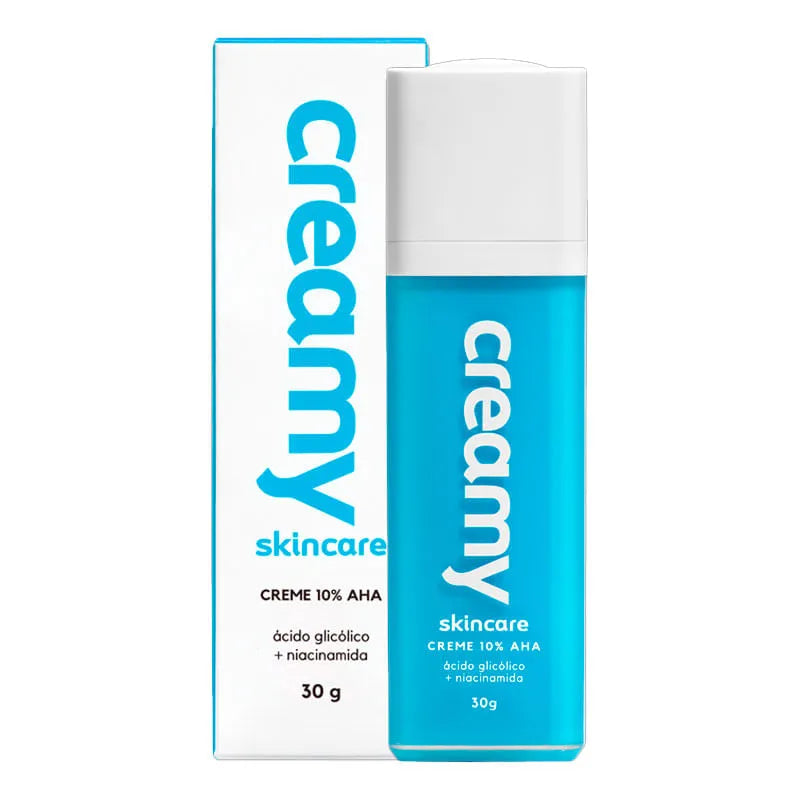 Creamy Skincare Esfoliante Químico - Ácido Glicólico Creme 30G