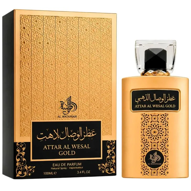 Al Wataniah Attar Al Wesal Gold Masculino 100ml  Eau De Parfum