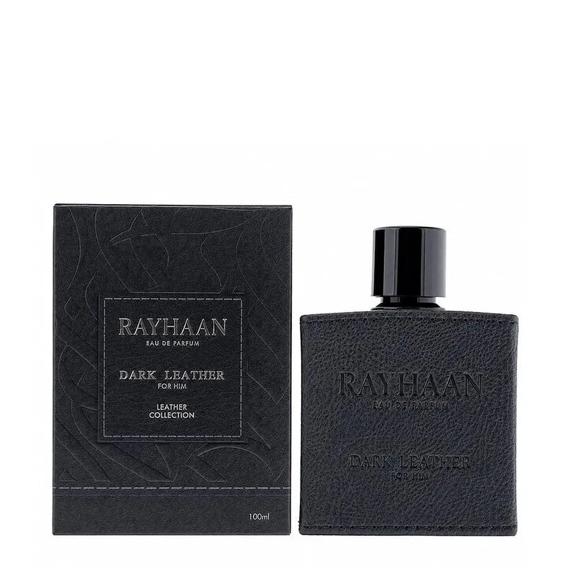 Rayhaan Dark Leahther Masculino 100ml Eau De Parfum