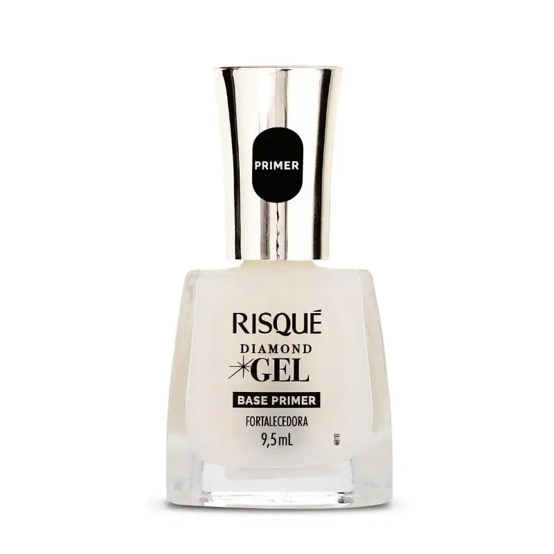 Esmalte Risque Diamond  Gel Base Primer Fortalecedora 9,5ml