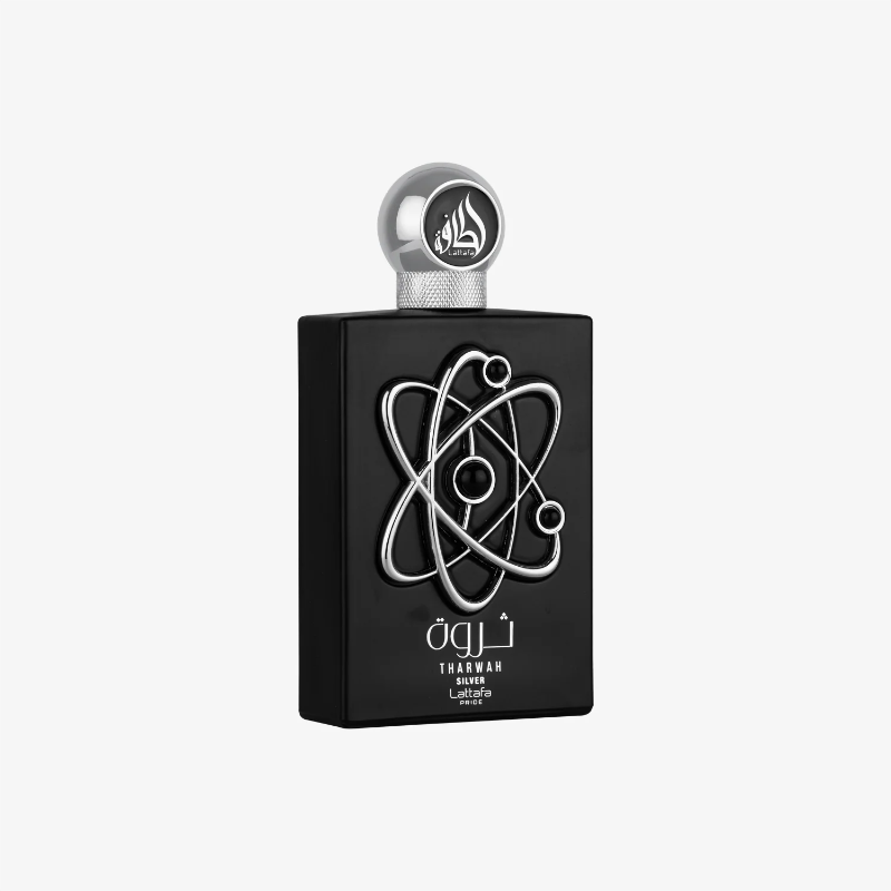 Lattafa Tharwah Silver Masculino 100ml Eau De Parfum