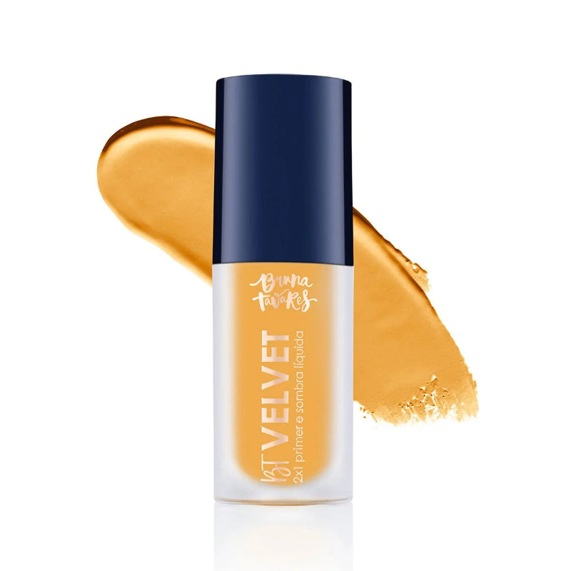 Bruna Tavares BT Velvet 2x1 Primer  Sombra Liquida 6ml Yellow