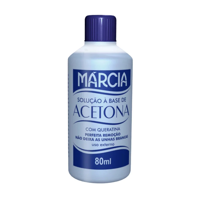Removedor De Esmalte Acetona 80ml Marcia