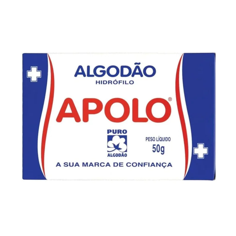 Algodão Apolo Caixa 50Gr