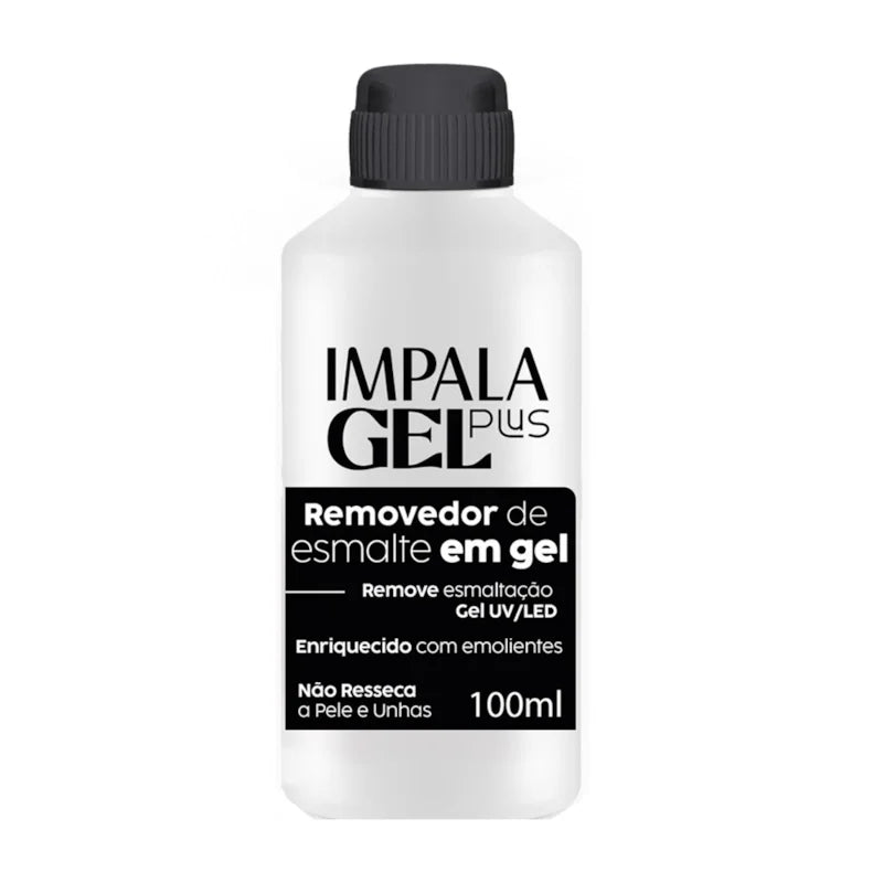 Removedor De Esmalte Em Gel 100ml Impala