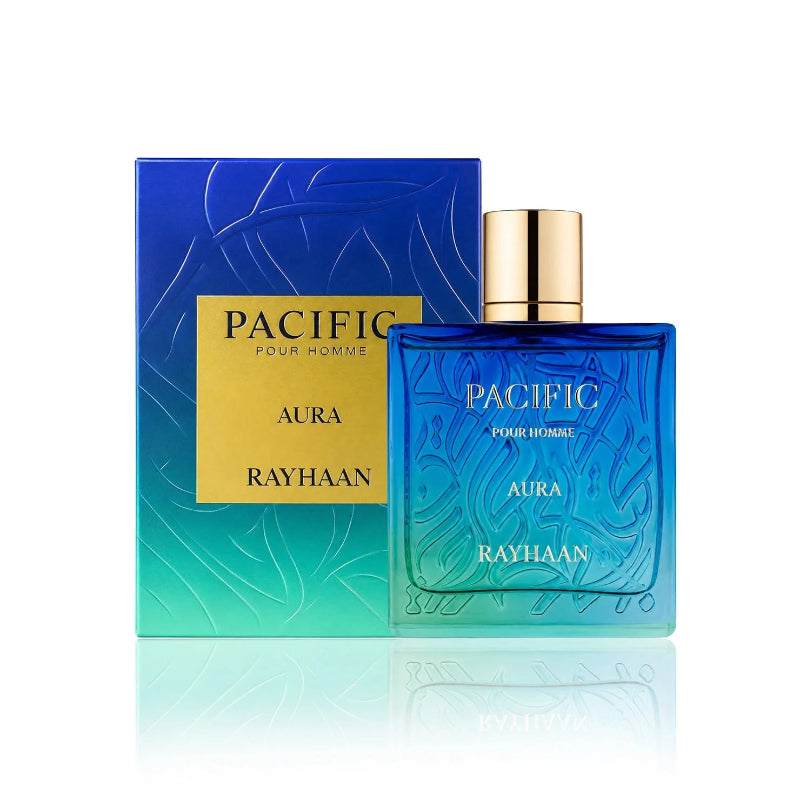 Rayhaan Pacific Aura Masculino 100ml  Eau De Parfum