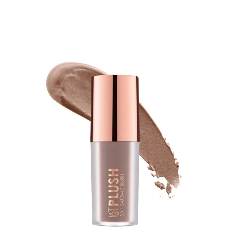 Bruna Tavares BT Plush Latte 3x1 Batom Blush E Sombra