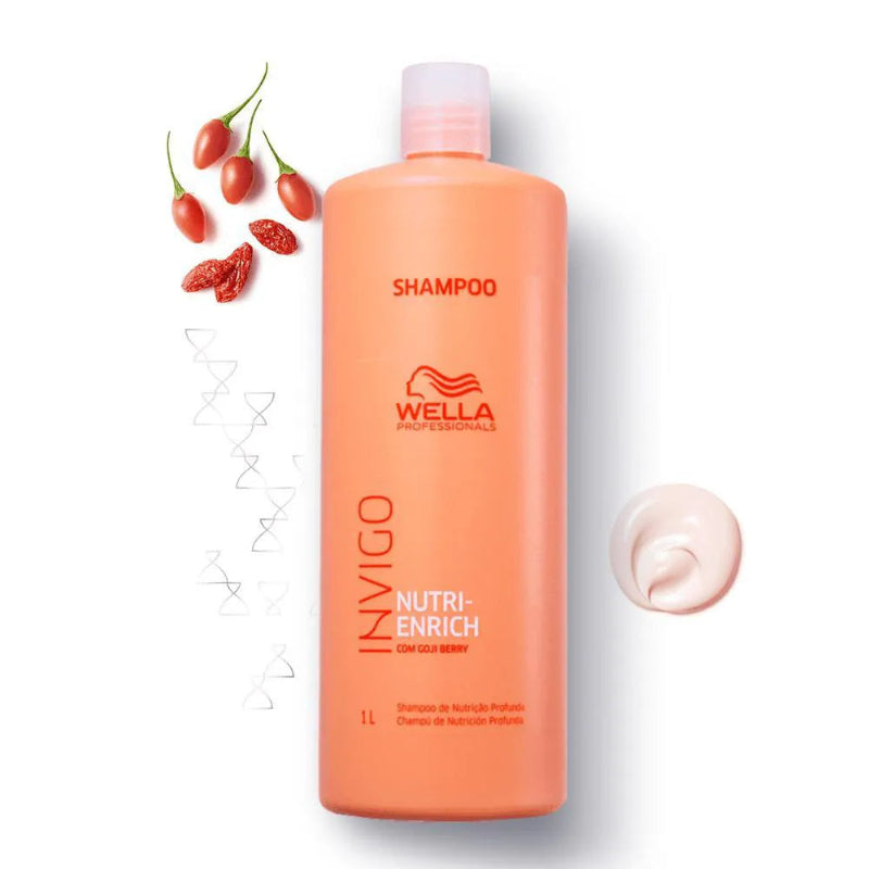 Wella Professionals Shampoo Invigo Nutri Enrich Com Goji Berry 1 Litro