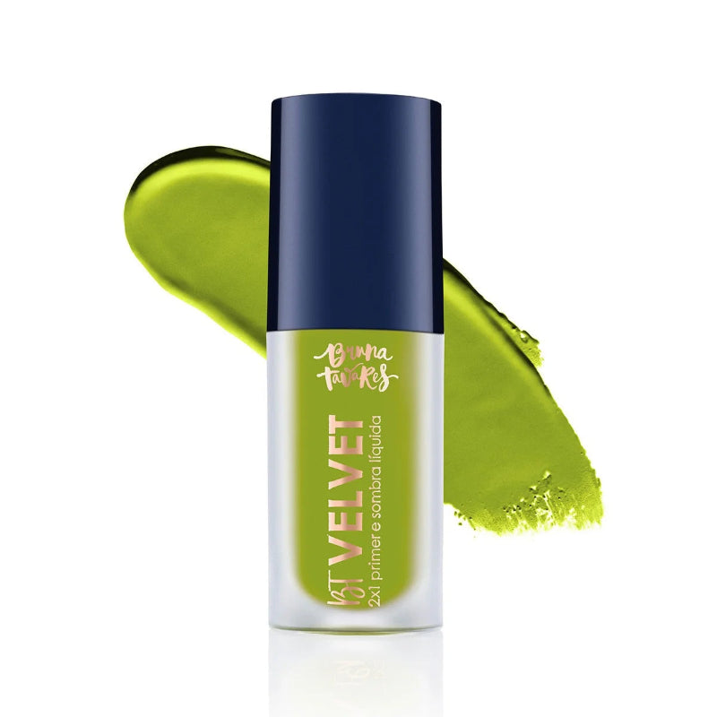 Bruna Tavares BT Velvet 2x1 Primer  Sombra Liquida 6ml Pistachio