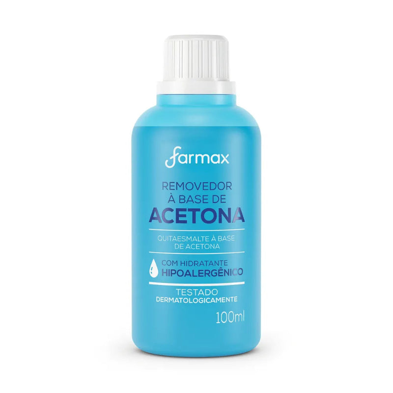 Removedor À Base De Acetona 100ml Farmax