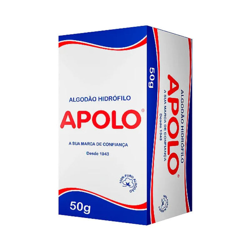 Algodão Apolo Caixa 50Gr