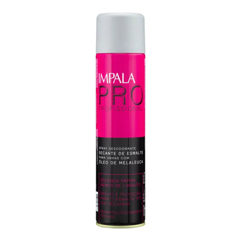 Secante Para Unhas Impala Pro 400ml Com Melaleuca