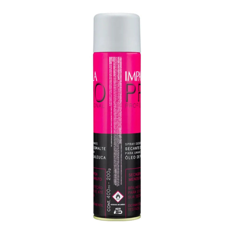 Secante Para Unhas Impala Pro 400ml Com Melaleuca