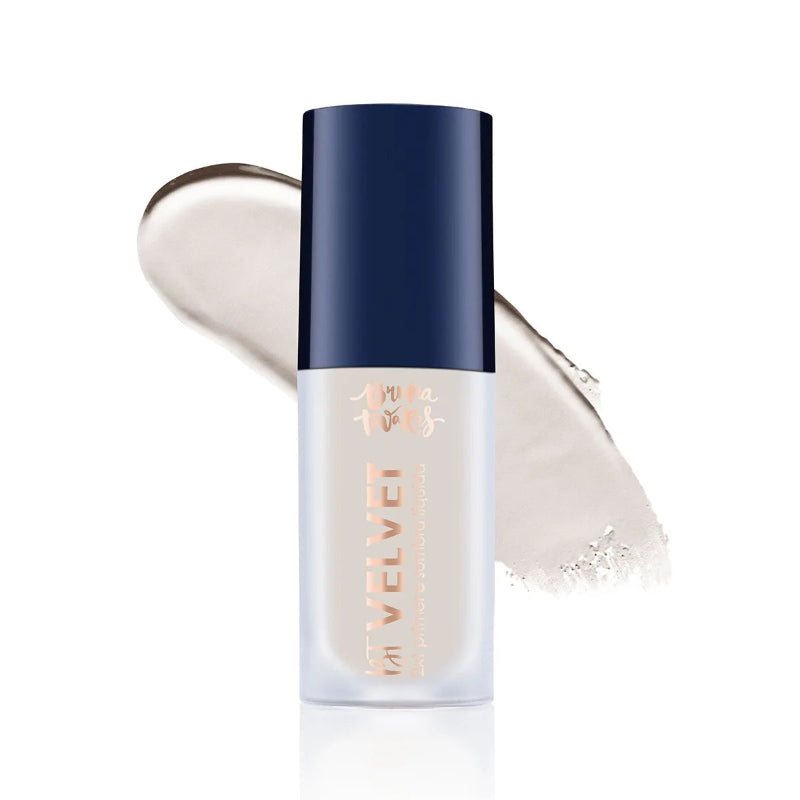 Bruna Tavares BT Velvet 2x1 Primer  Sombra Liquida 6ml Off White