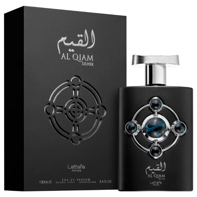 Lattafa Al Qiam Silver Masculino 100ml Eau De Parfum