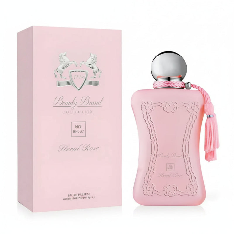 Beauty Collecton B-037 Floral Rose Feminino 75ml Eau De Parfum