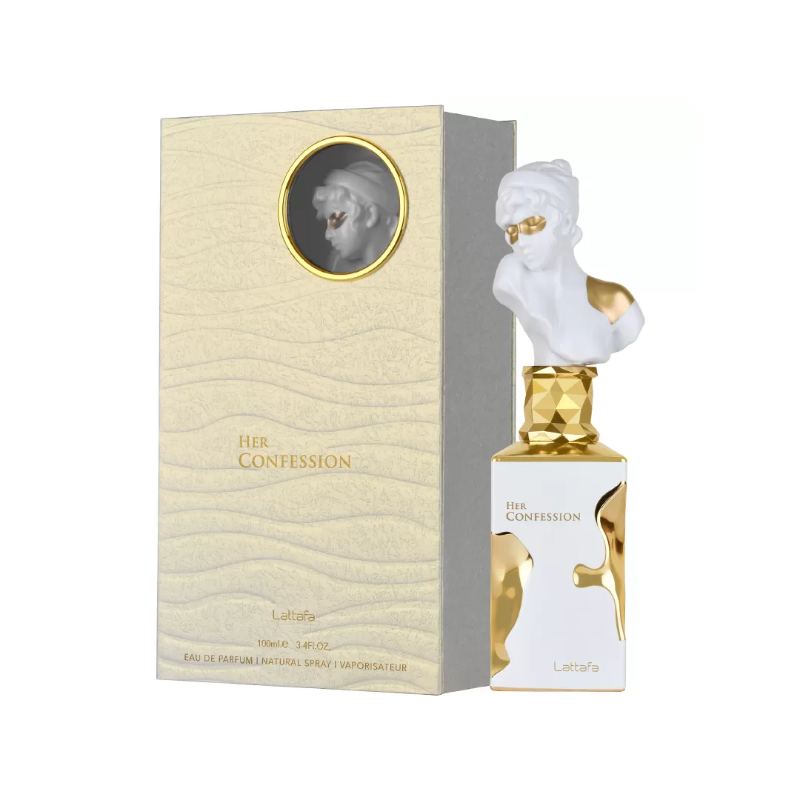 Lattafa Her Confession Feminino 100ml Eau De Parfum